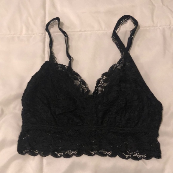 Aerie small black bra  with adjustable straps - Picture 1 of 4